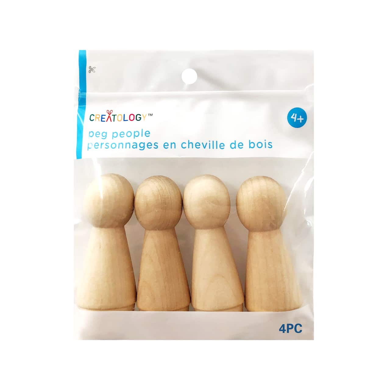 Large Wooden Peg Women By Creatology™